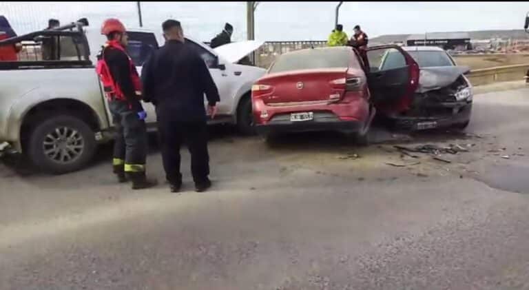 Choque en cadena congestionó el tránsito en Río Grande