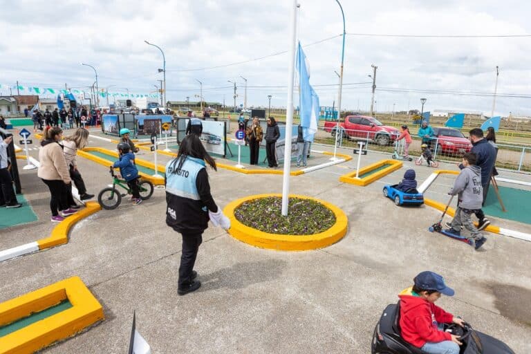 Río Grande inauguró un Mini Parque Vial para promover la seguridad desde la infancia