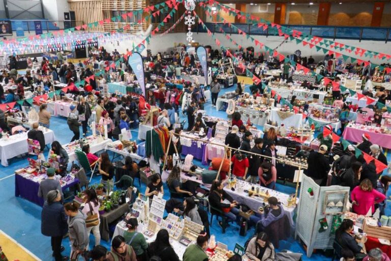 Exitosa expo navidad y mercado concentrador durante cuatro días