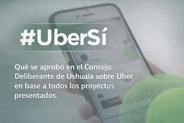 Reglas simples y claras: Ushuaia aprobó las plataformas de transporte