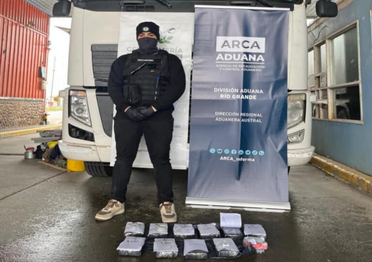 Condenaron a cinco años de prisión a un camionero por intentar ingresar droga por San Sebastián