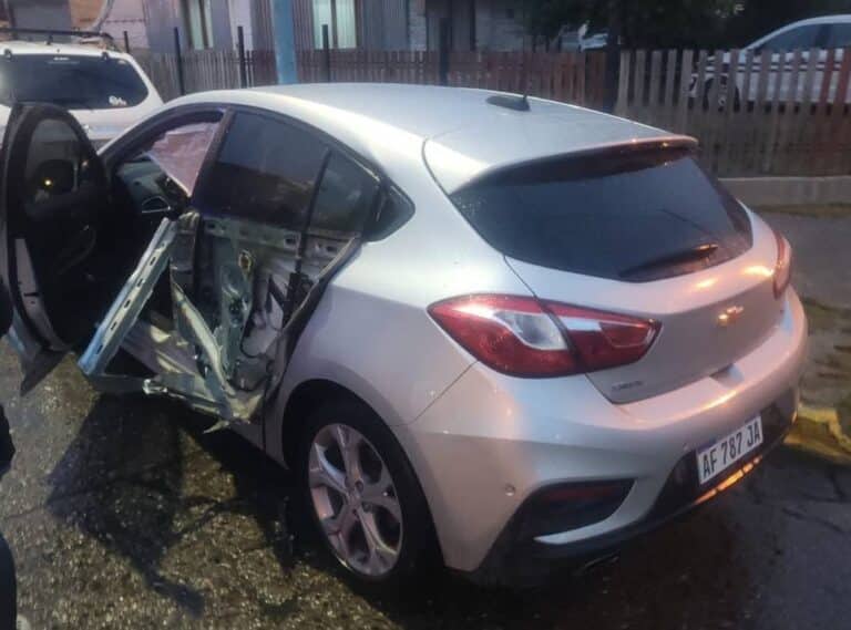 Choque sin heridos en un cruce de Ushuaia